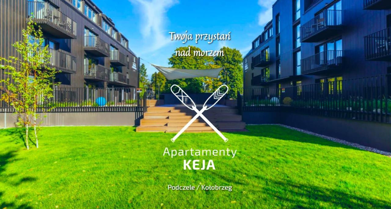 Apartament Morski Keja II Kolobrzeg Podczele Exterior foto